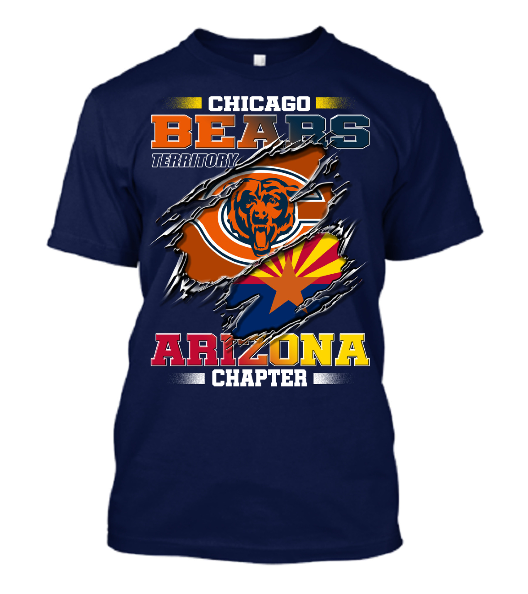 Chicago Bears Territory Arizona Chapter T-Shirt