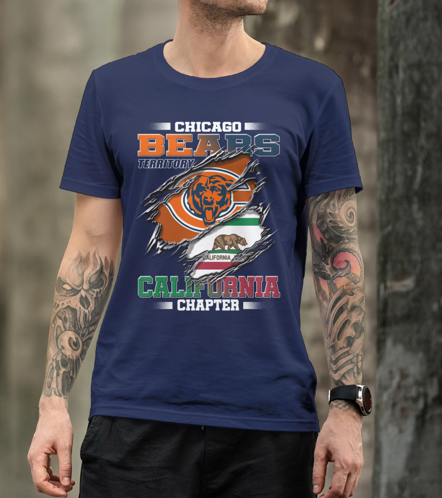 Chicago Bears Territory California Chapter T-Shirt