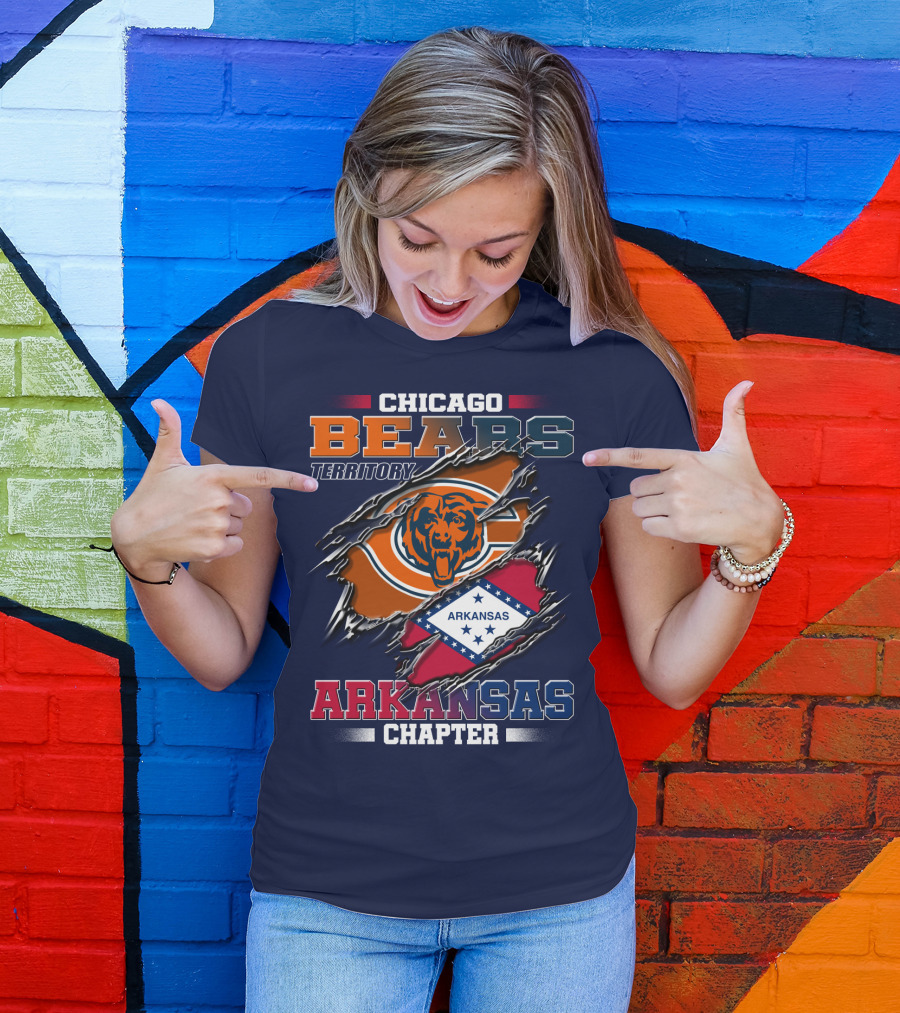 Chicago Bears Territory Arkansas Chapter T-Shirt