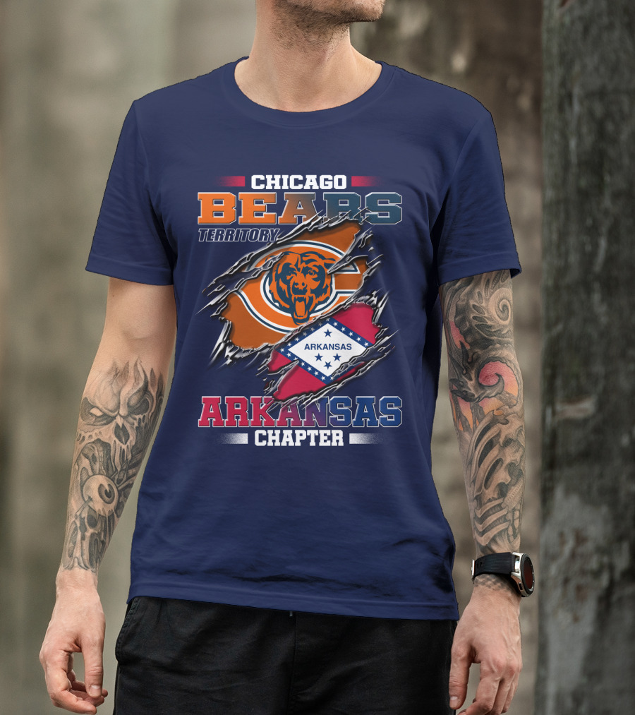 Chicago Bears Territory Arkansas Chapter T-Shirt