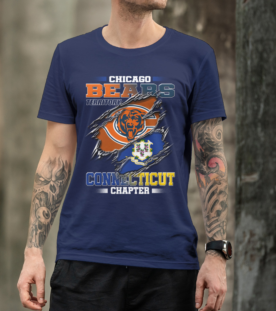 Chicago Bears Territory Connecticut Chapter T-Shirt