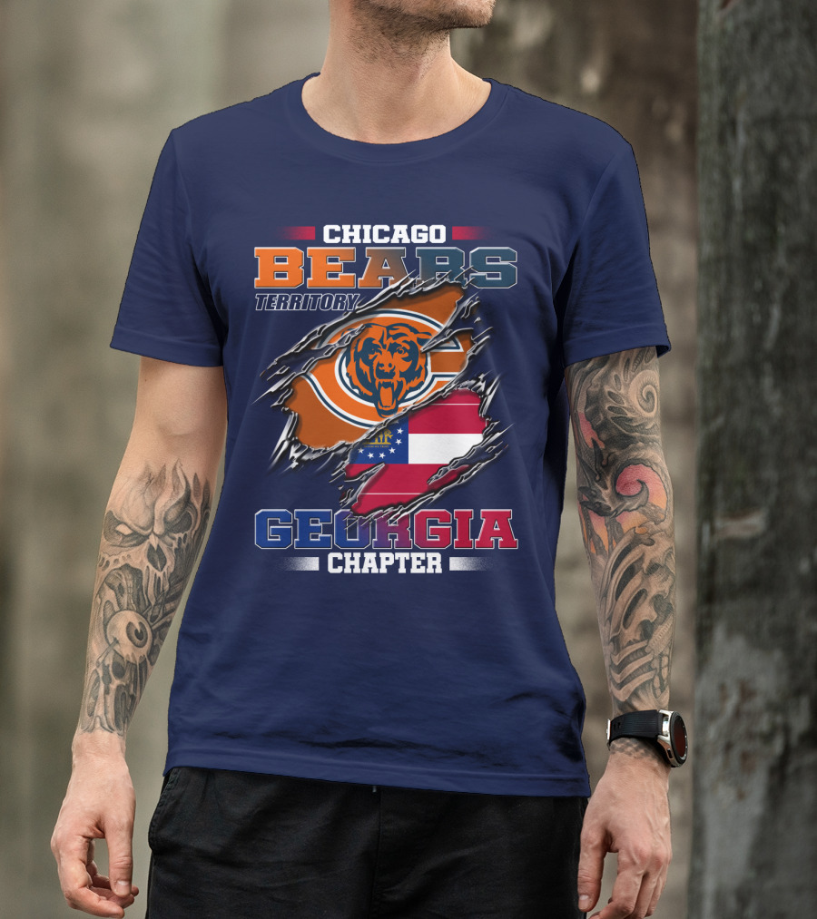 Chicago Bears Territory Georgia Chapter T-Shirt