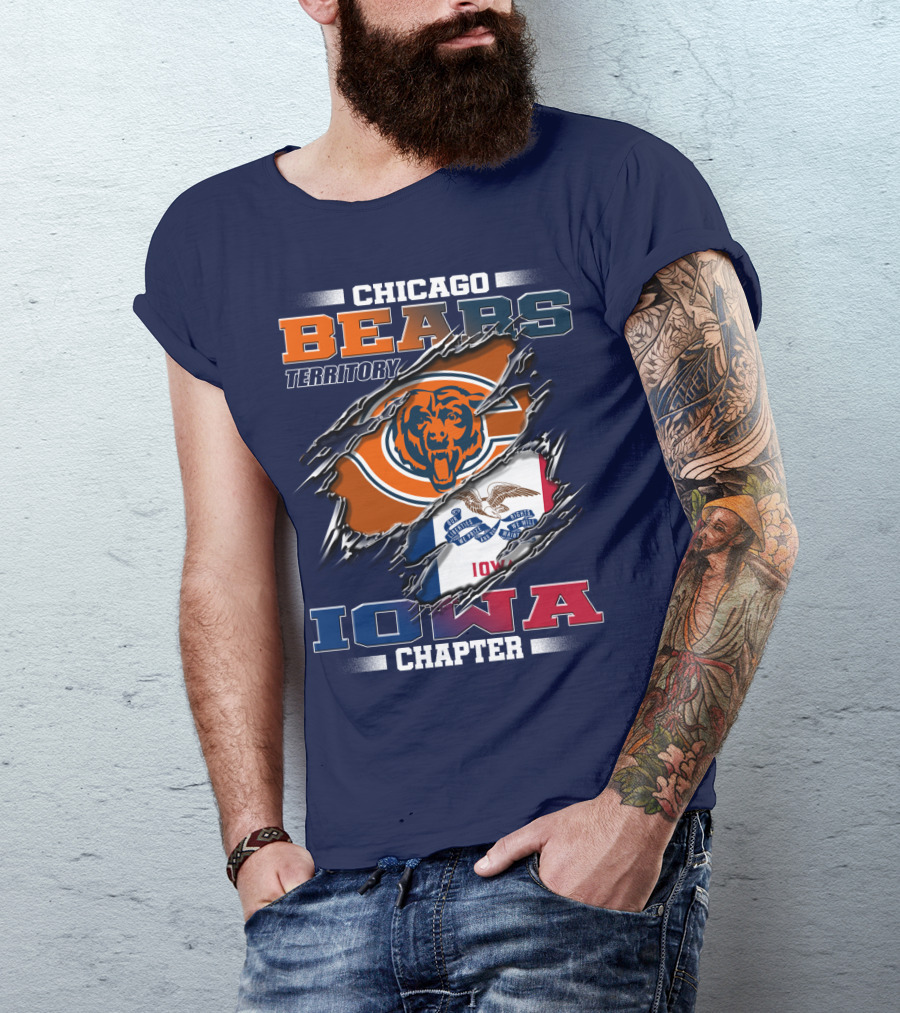 Chicago Bears Territory Iowa Chapter T-Shirt