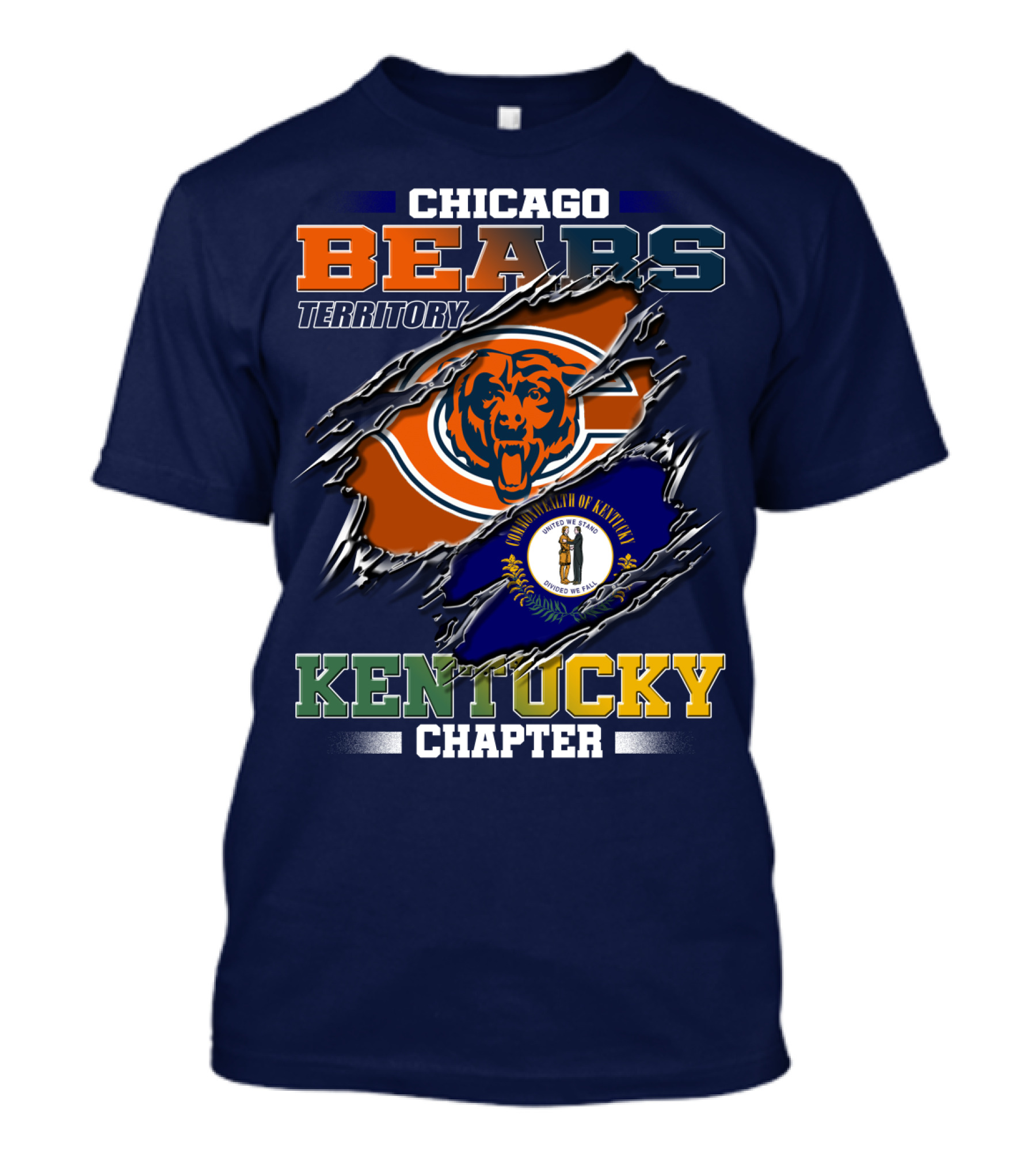 Chicago Bears Territory Kentucky Chapter T-Shirt