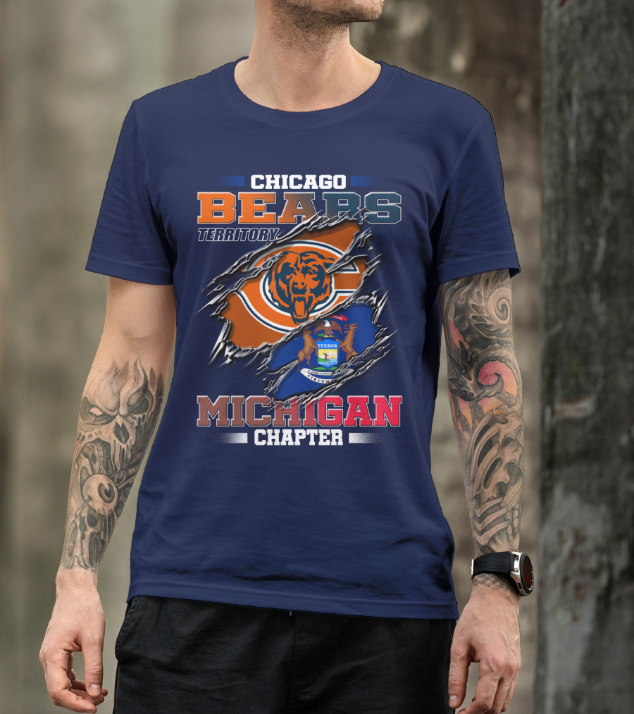 CHICAGO BEARS TERRITORY MICHIGAN CHAPTER T-Shirt