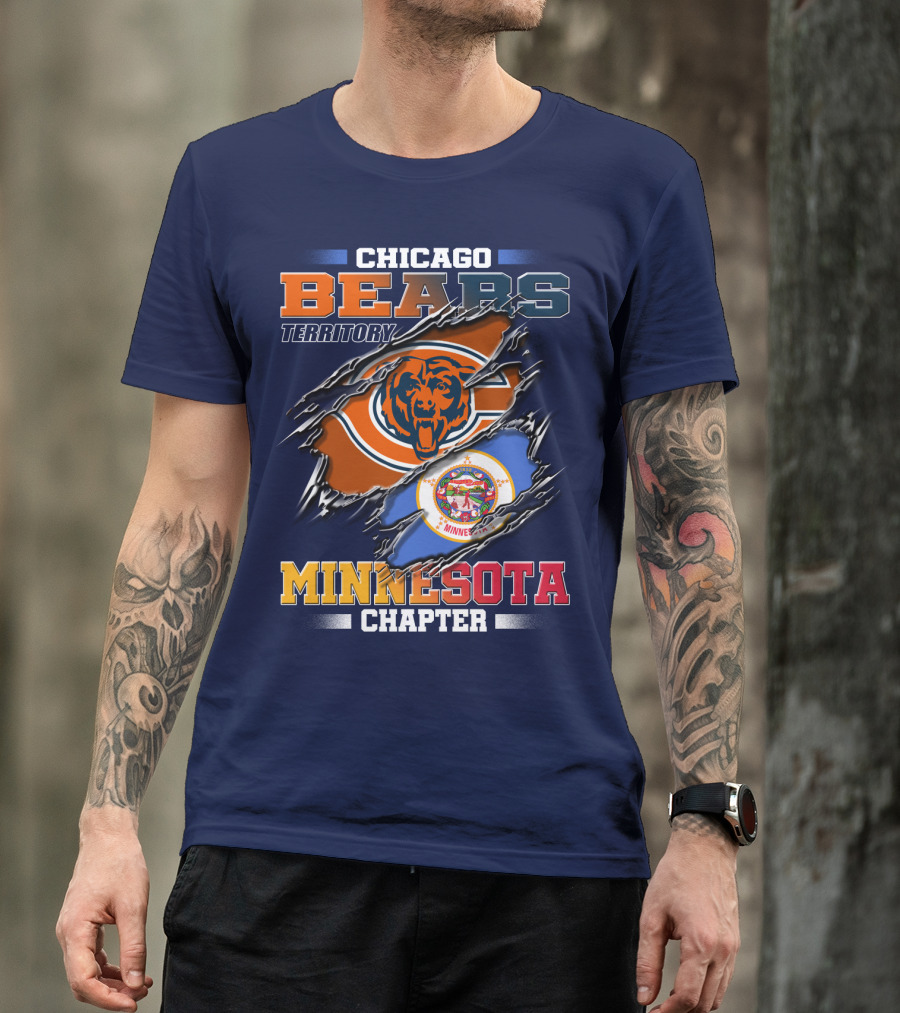 Chicago Bears Territory Minnesota Chapter T-Shirt