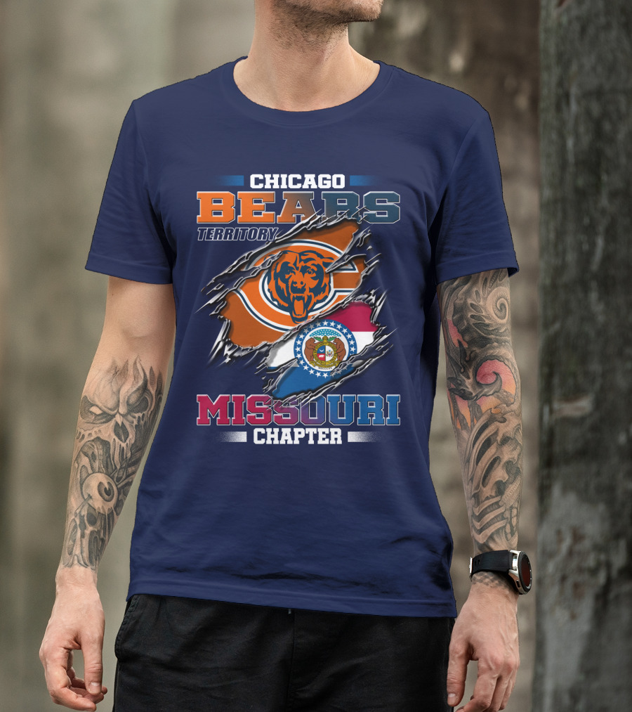 Chicago Bears Territory Missouri Chapter T-Shirt