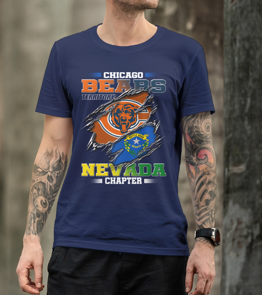Chicago Bears Territory Nevada Chapter T-Shirt