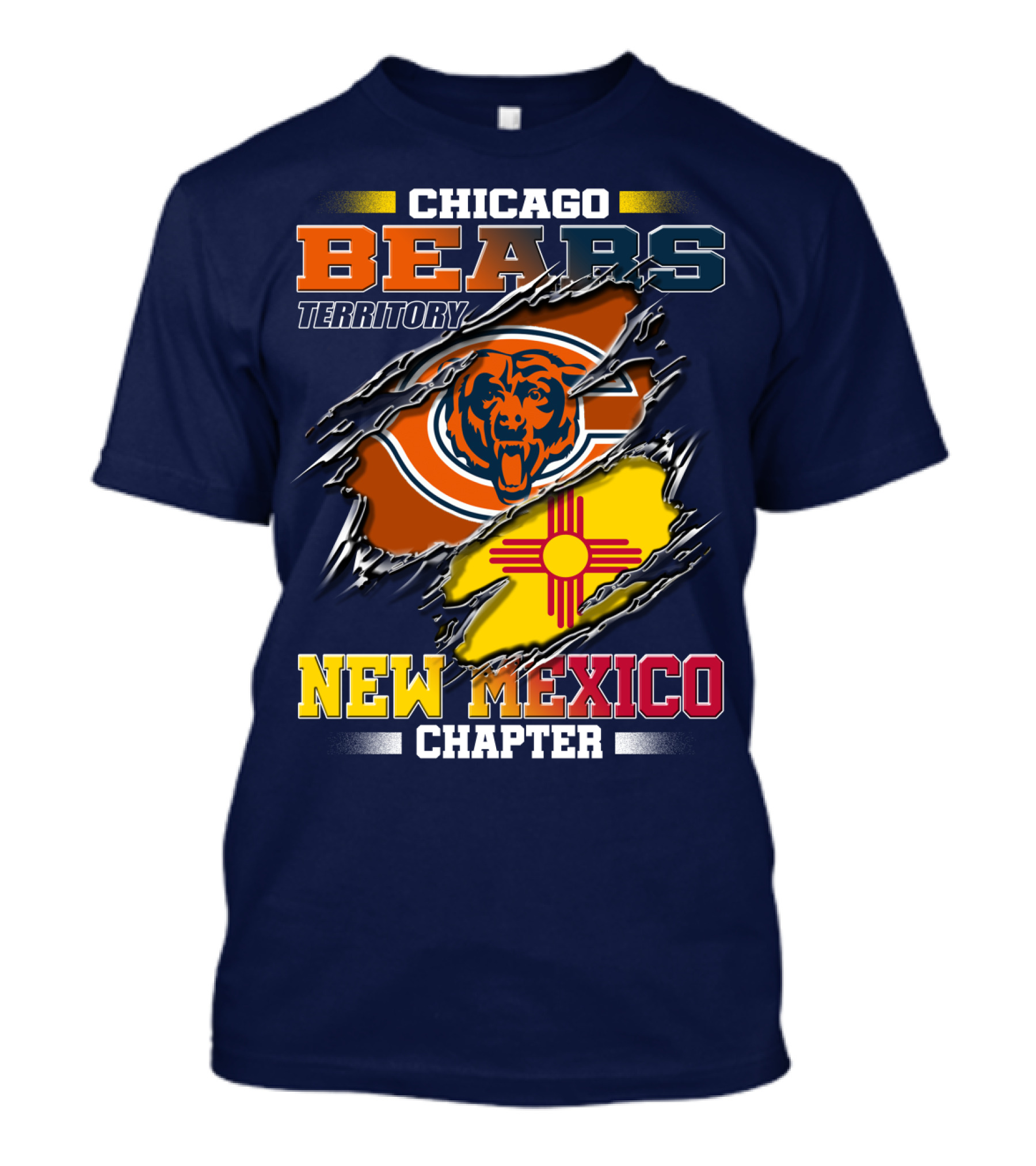 Chicago Bears Territory New Mexico Chapter T-Shirt