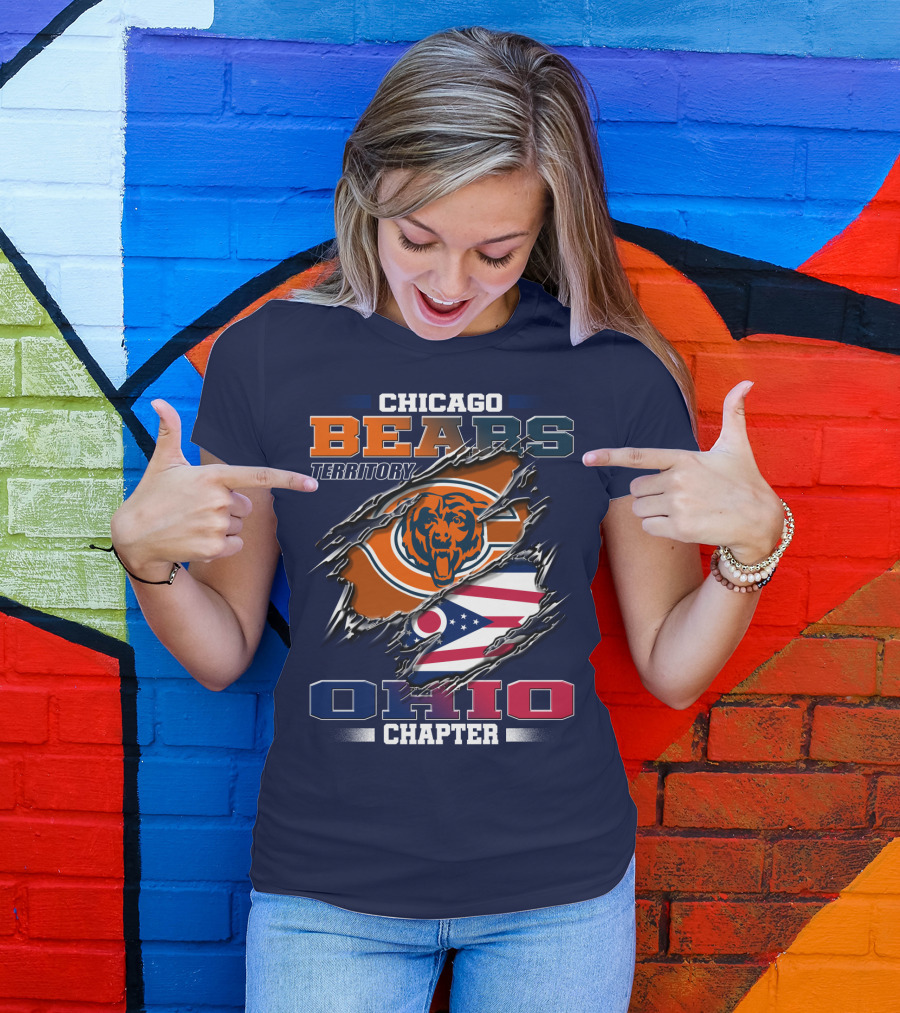 Chicago Bears Territory Ohio Chapter T-Shirt