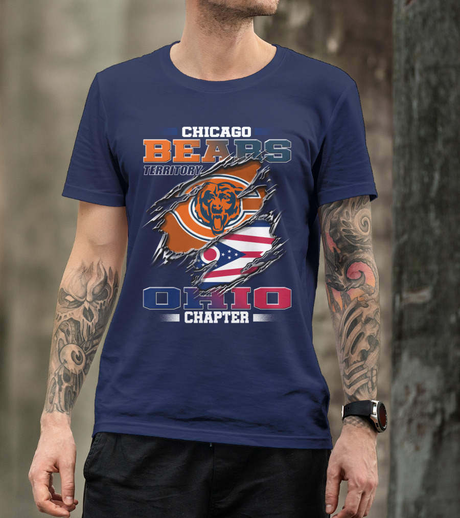 Chicago Bears Territory Ohio Chapter T-Shirt