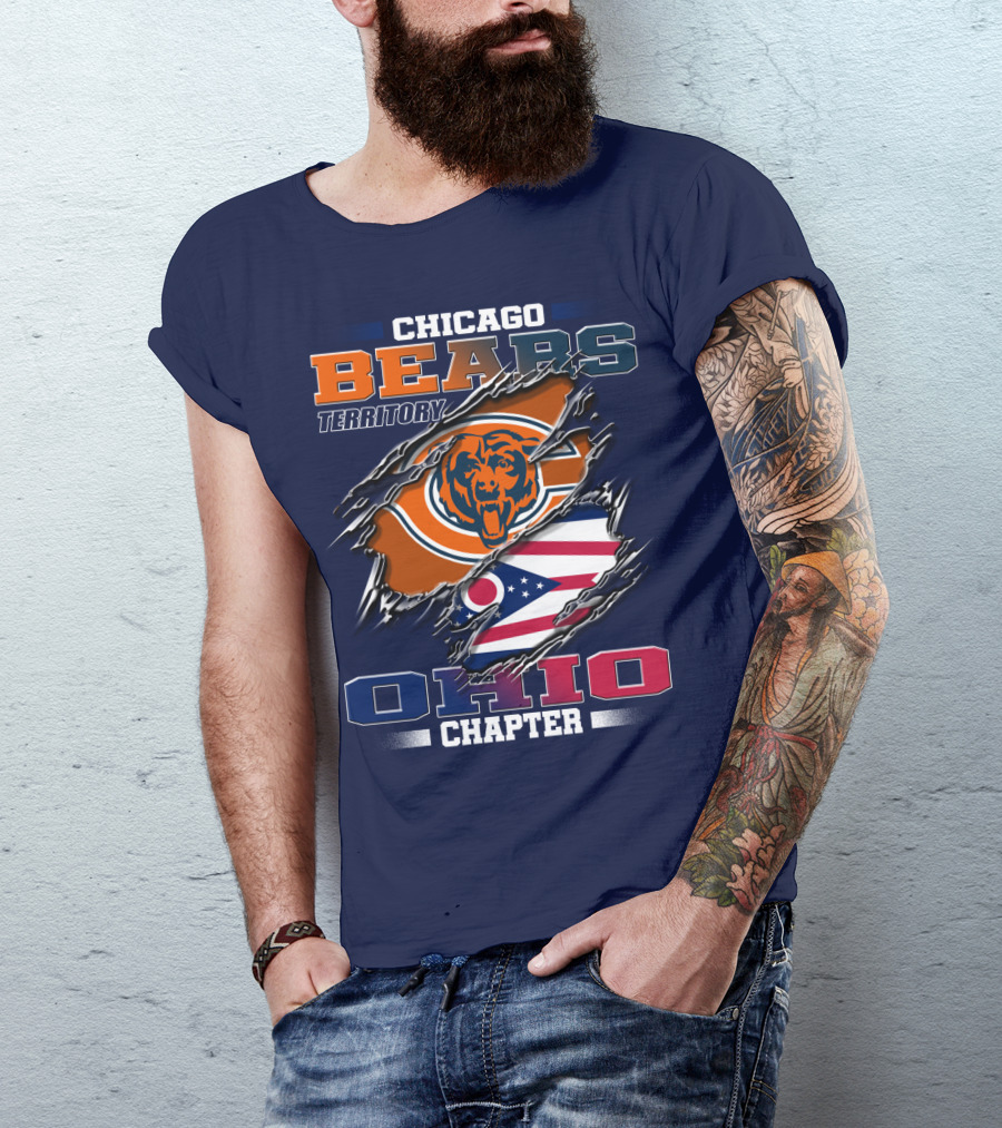 Chicago Bears Territory Ohio Chapter T-Shirt