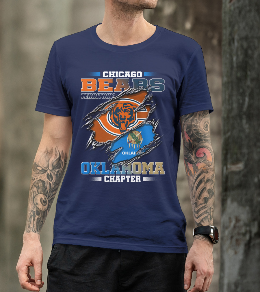 Chicago Bears Territory Oklahoma Chapter T-Shirt