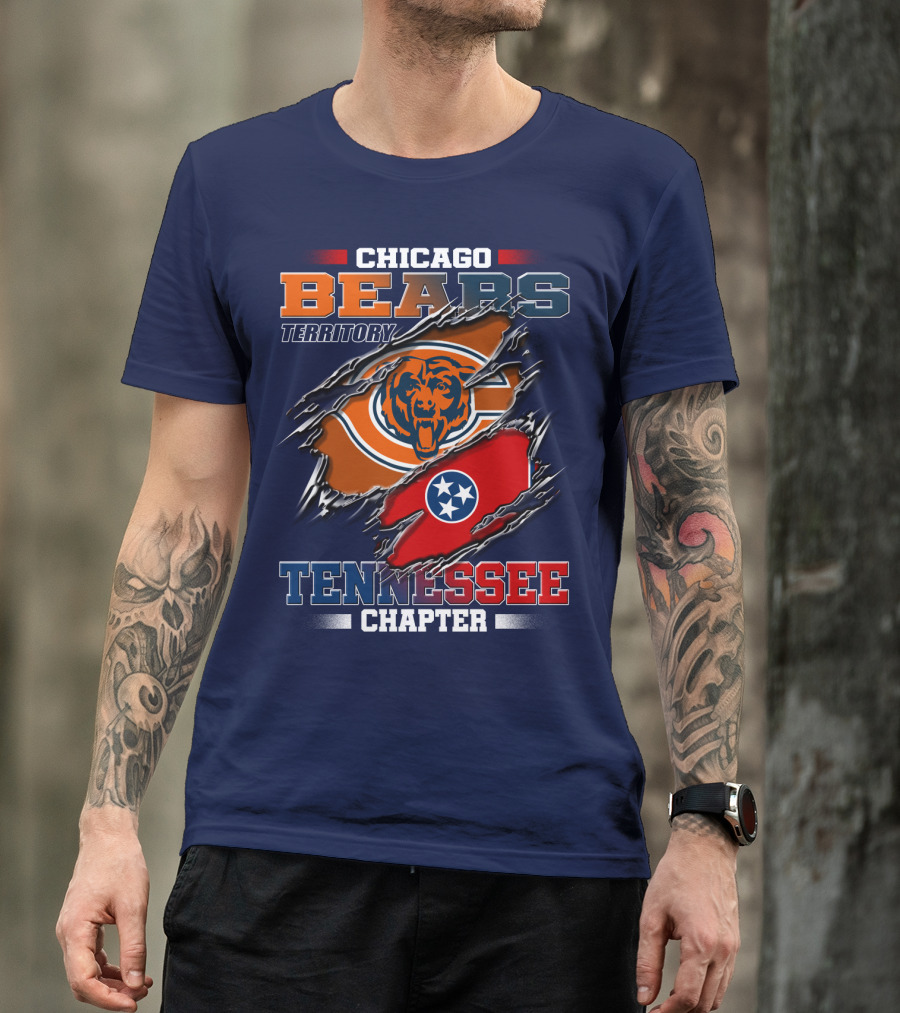 Chicago Bears Territory Tennessee Chapter T-Shirt
