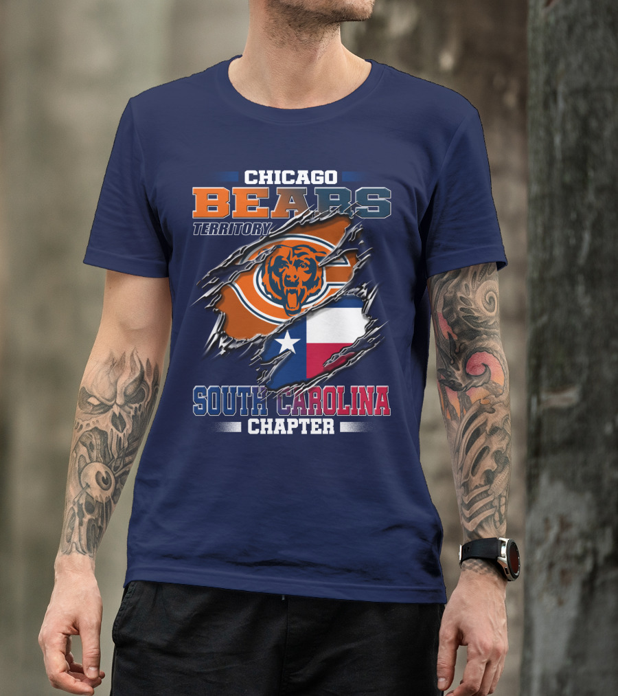 Chicago Bears Territory South Carolina Chapter T-Shirt