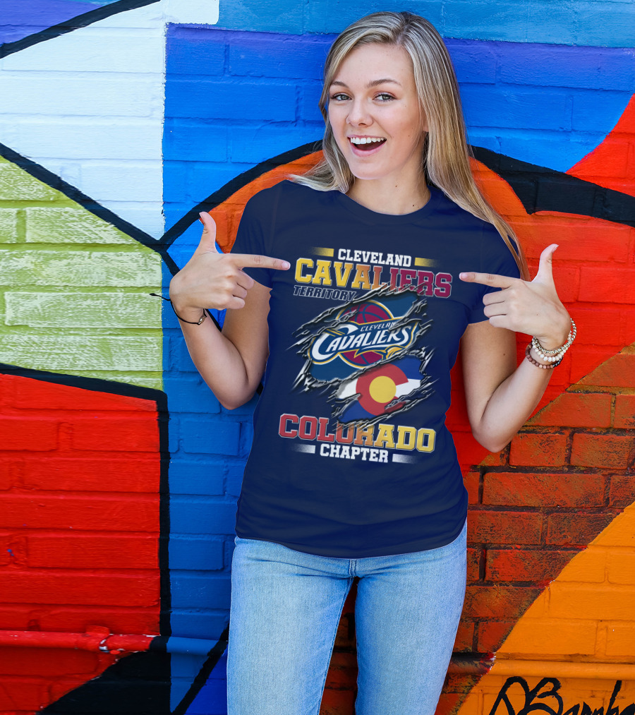 Cleveland Cavaliers Territory Colorado Chapter T-Shirt