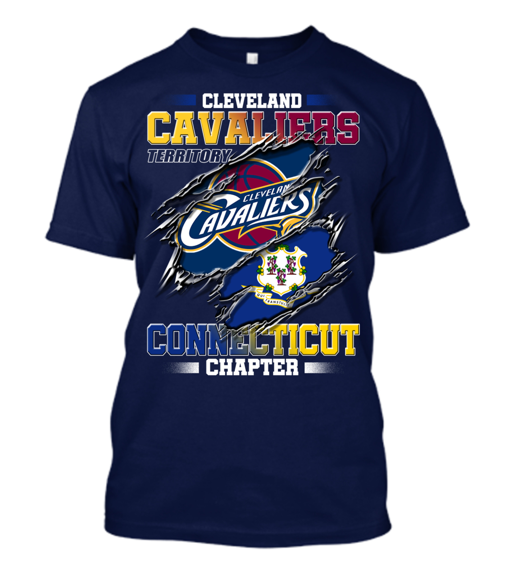 Cleveland Cavaliers Territory Connecticut Chapter T-Shirt