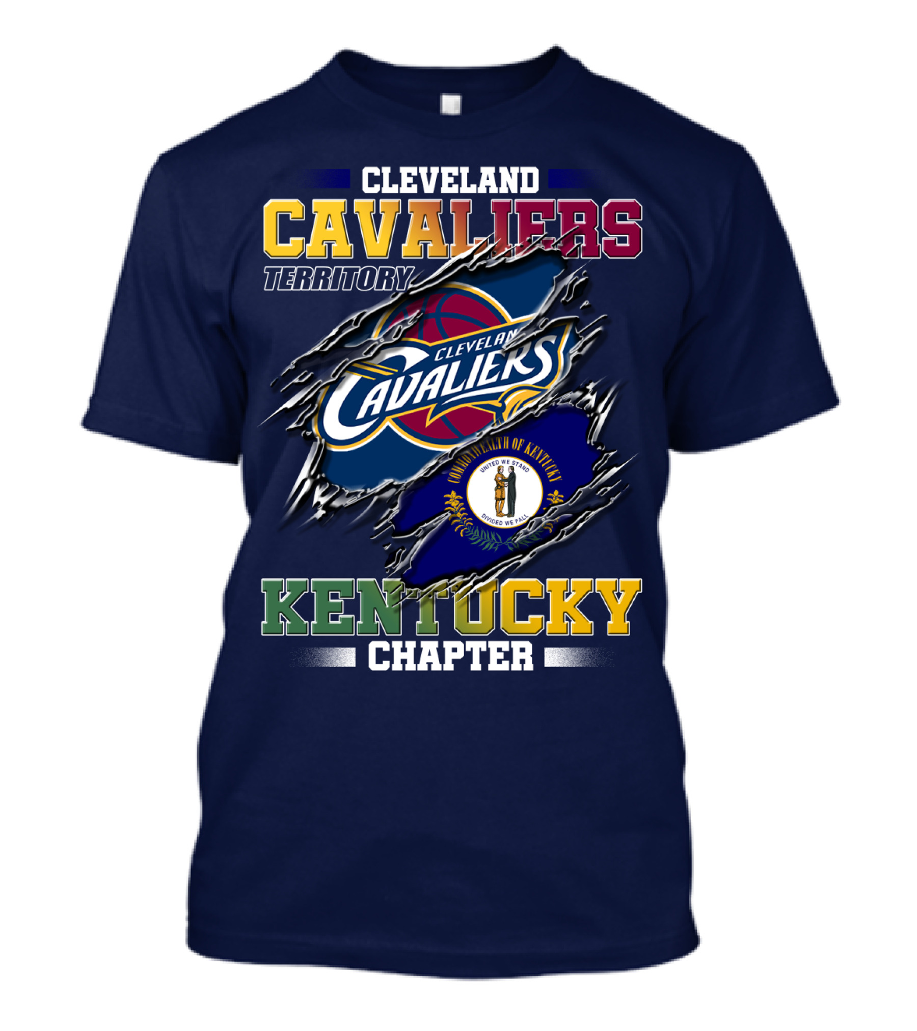 Cleveland Cavaliers Territory Kentucky Chapter T-Shirt