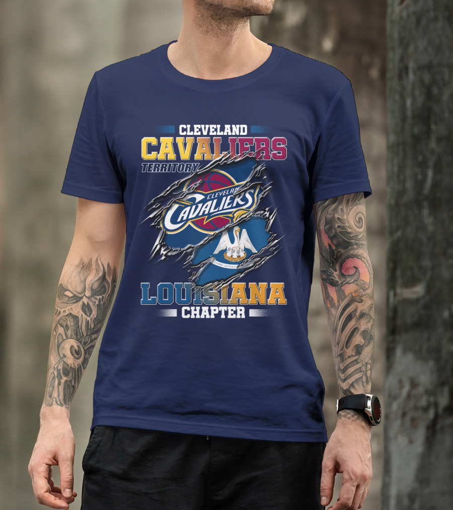 Cleveland Cavaliers Territory Louisiana Chapter T-Shirt