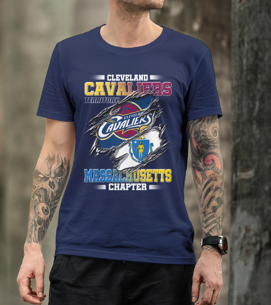 Cleveland Cavaliers Territory Massachusetts Chapter T-Shirt