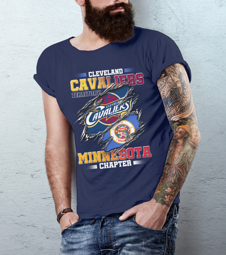 Cleveland Cavaliers Territory Minnesota Chapter T-Shirt