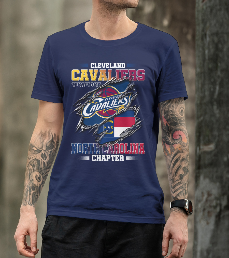 Cleveland Cavaliers Territory North Carolina Chapter T-Shirt