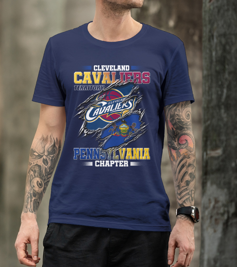Cleveland Cavaliers Territory Pennsylvania Chapter T-Shirt
