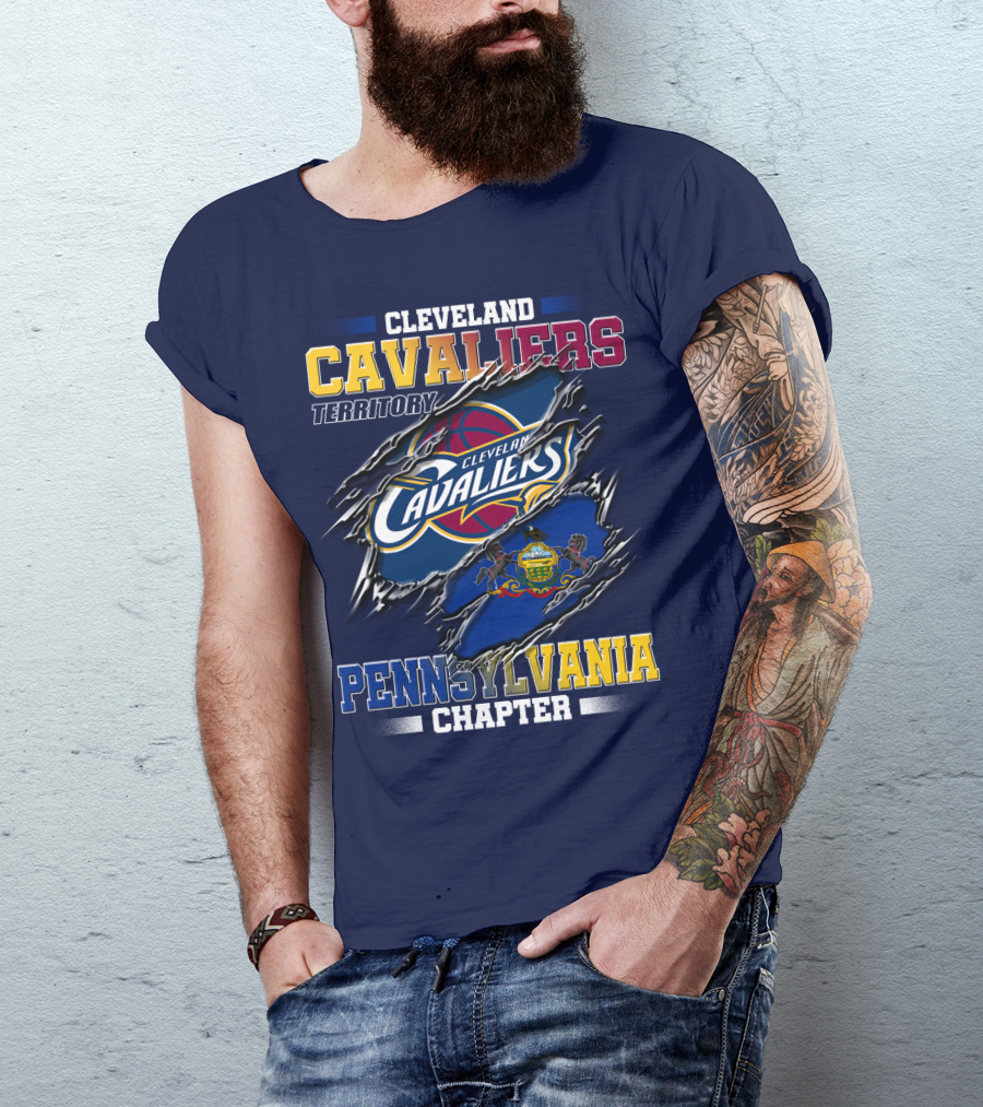 Cleveland Cavaliers Territory Pennsylvania Chapter T-Shirt