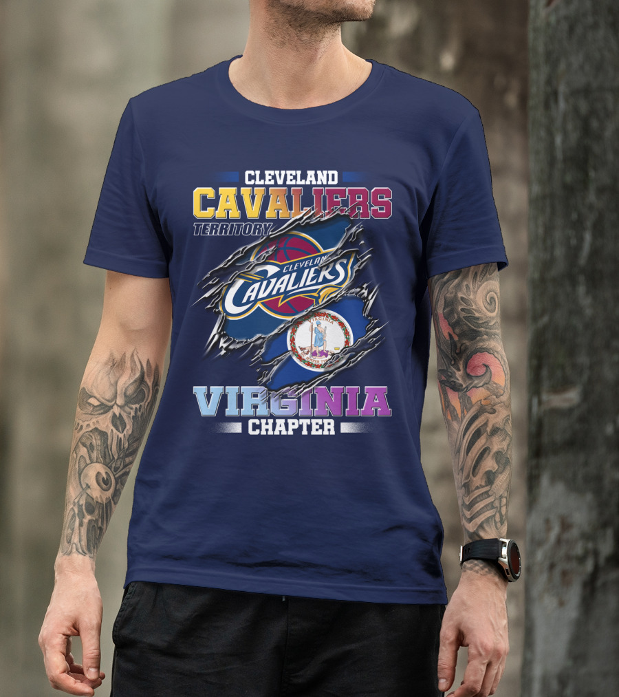 Cleveland Cavaliers Territory Virginia Chapter T-Shirt