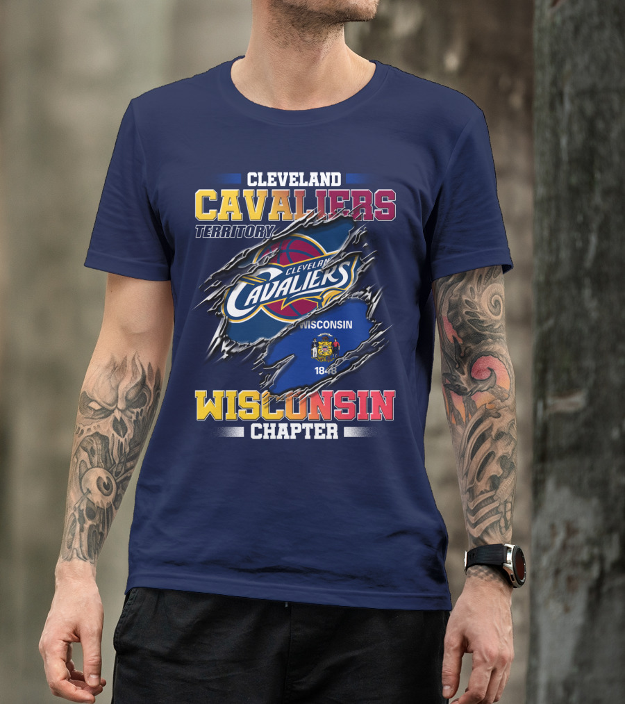 Cleveland Cavaliers Territory Wisconsin Chapter 1848 T-Shirt