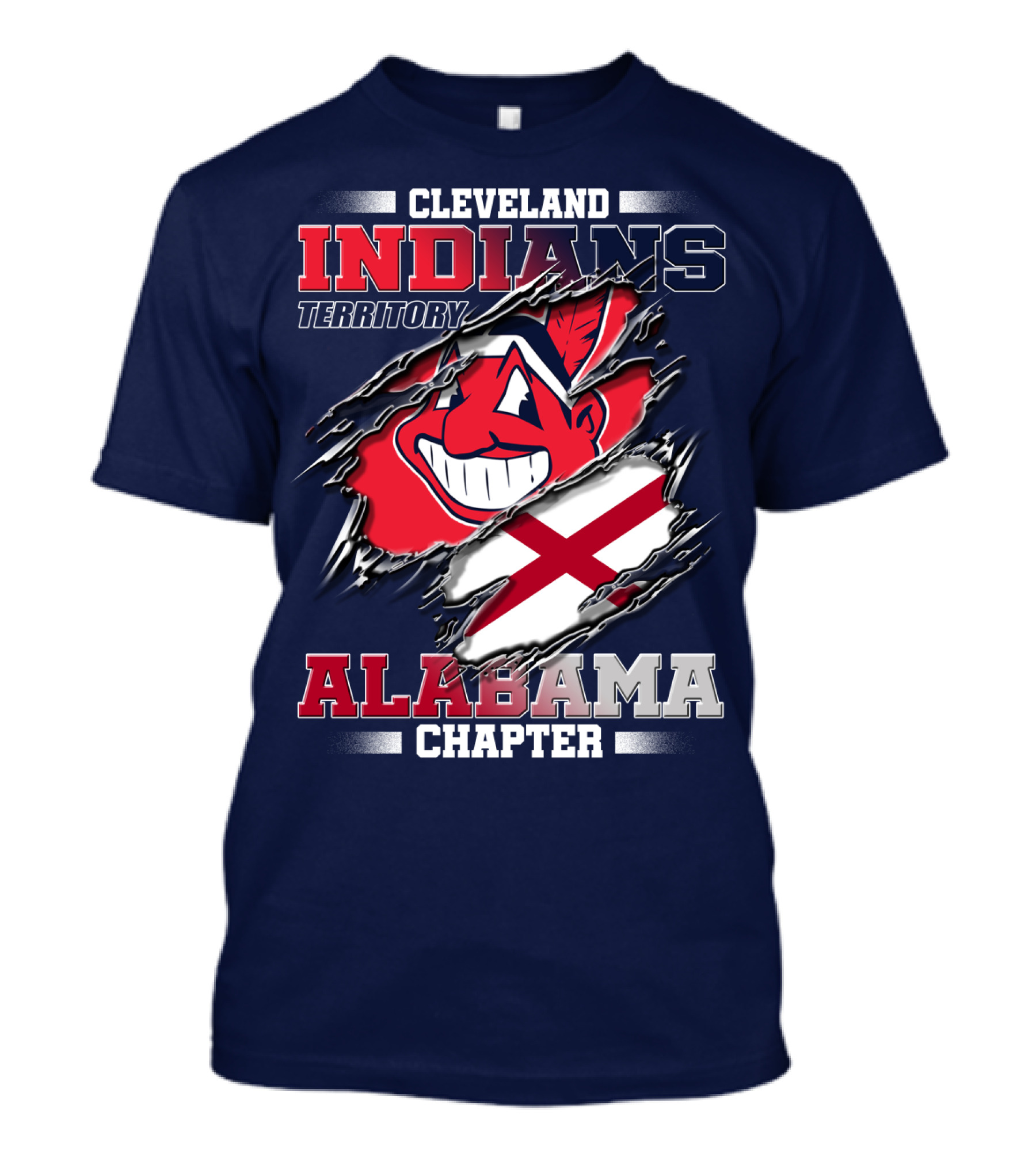 Cleveland Indians Territory Alabama Chapter T-Shirt