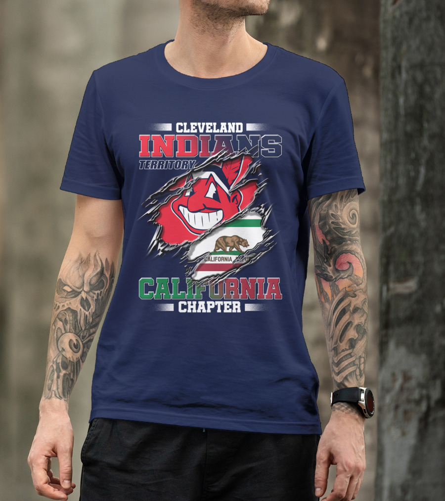 Cleveland Indians Territory California Chapter T-Shirt