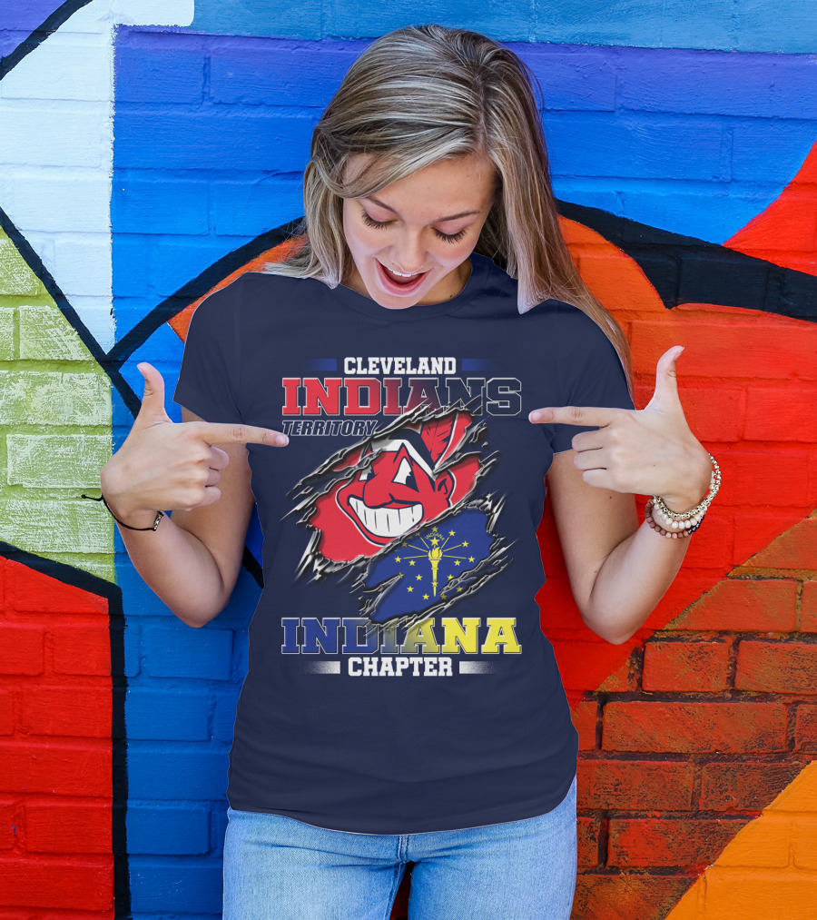 Cleveland Indians Territory Indiana Chapter T-Shirt