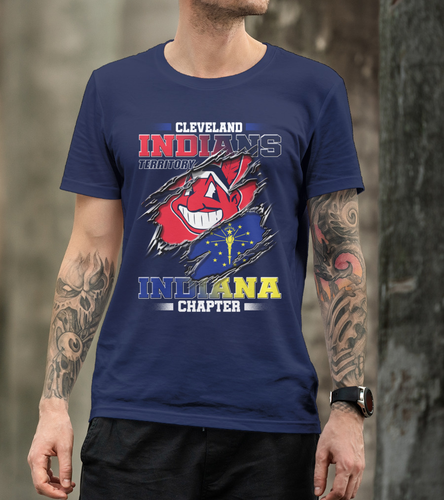 Cleveland Indians Territory Indiana Chapter T-Shirt