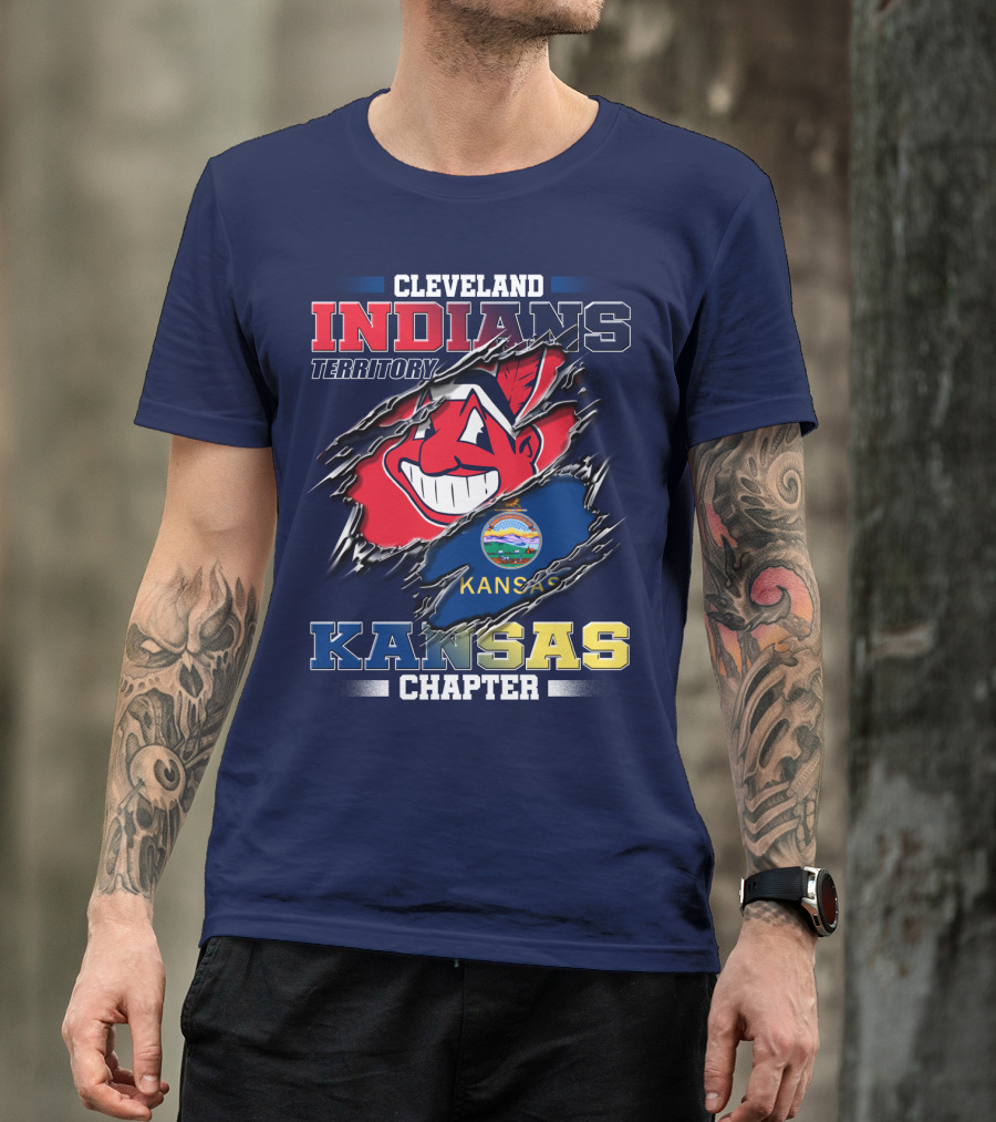 Cleveland Indians Territory Kansas Chapter T-Shirt