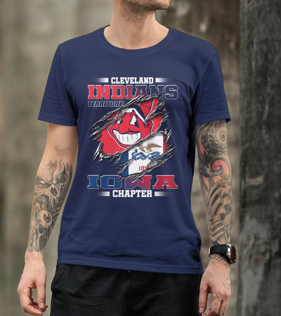 Cleveland Indians Territory Iowa Chapter T-Shirt