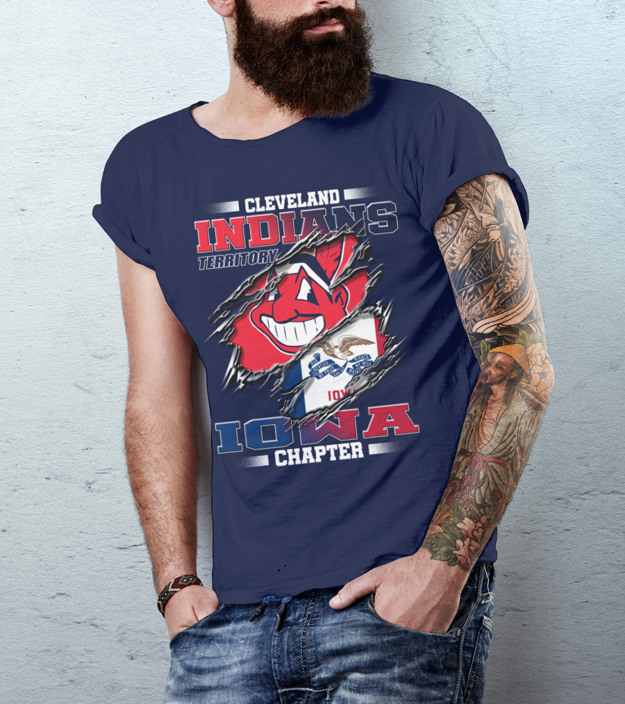 Cleveland Indians Territory Iowa Chapter T-Shirt