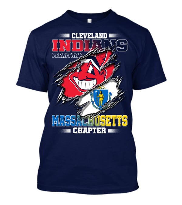 Cleveland Indians Territory Massachusetts Chapter T-Shirt
