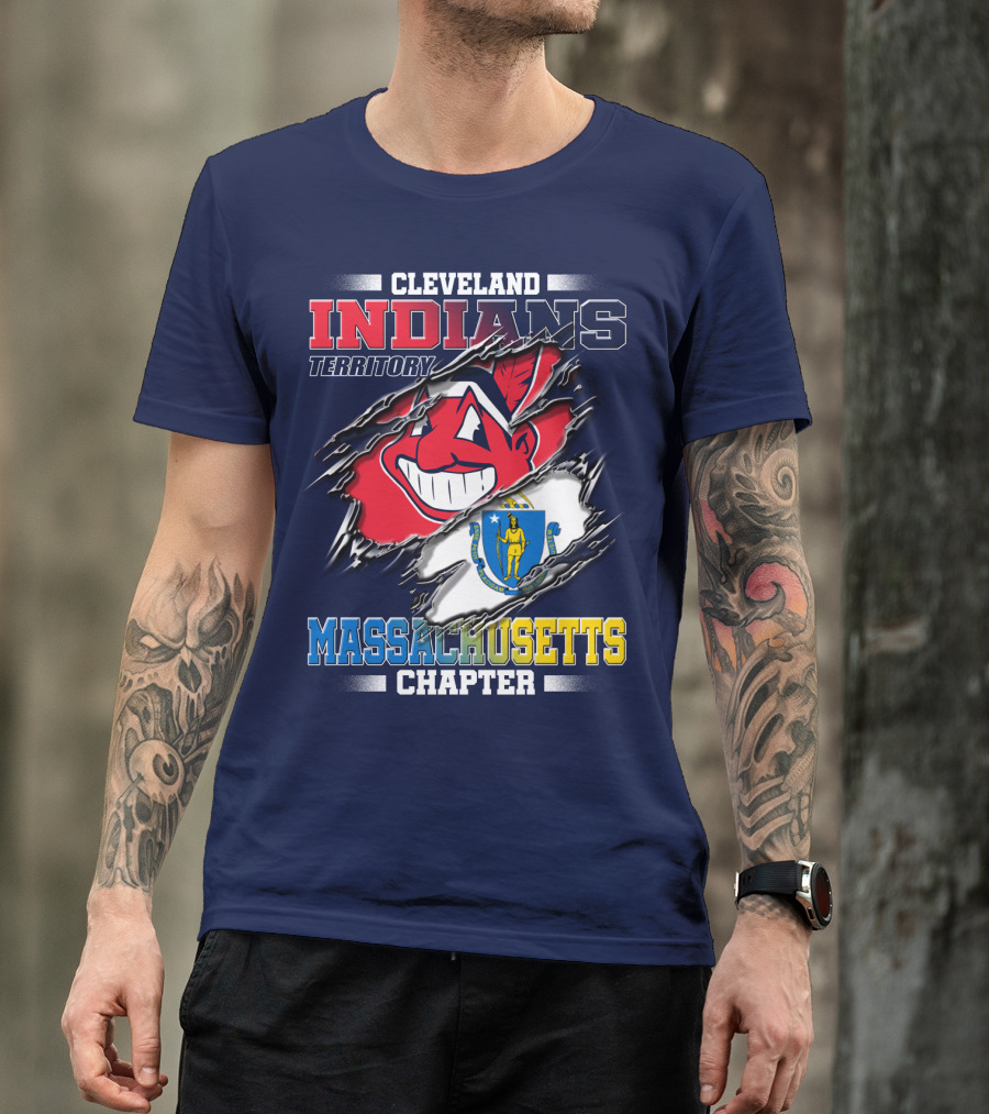 Cleveland Indians Territory Massachusetts Chapter T-Shirt