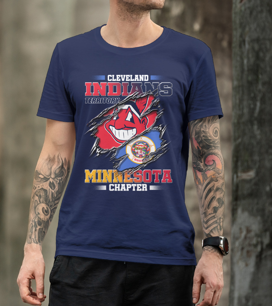 Cleveland Indians Territory Minnesota Chapter T-Shirt