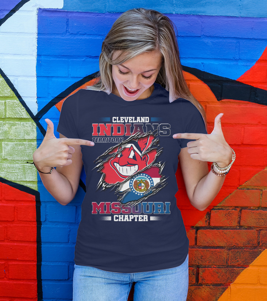 Cleveland Indians Territory Missouri Chapter T-Shirt