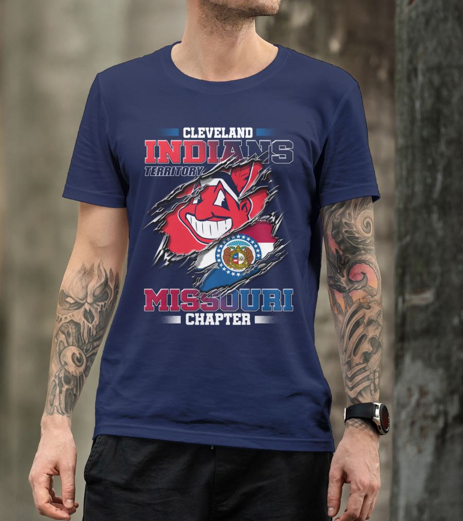 Cleveland Indians Territory Missouri Chapter T-Shirt