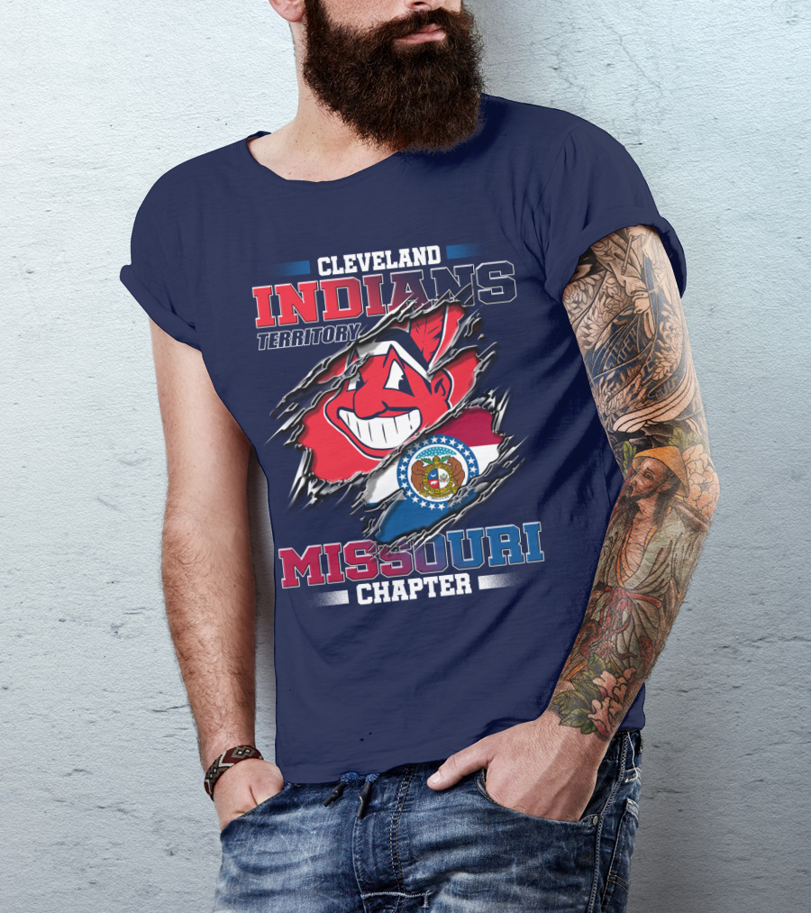 Cleveland Indians Territory Missouri Chapter T-Shirt