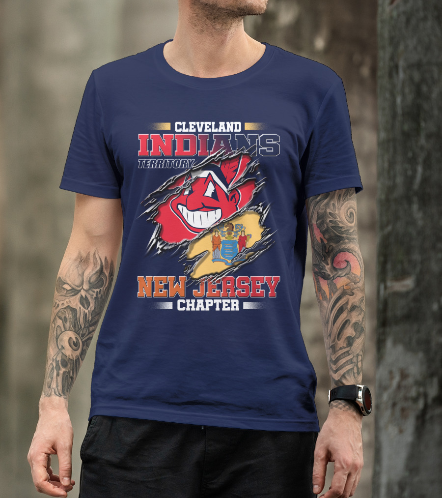 Cleveland Indians Territory New Jersey Chapter T-Shirt