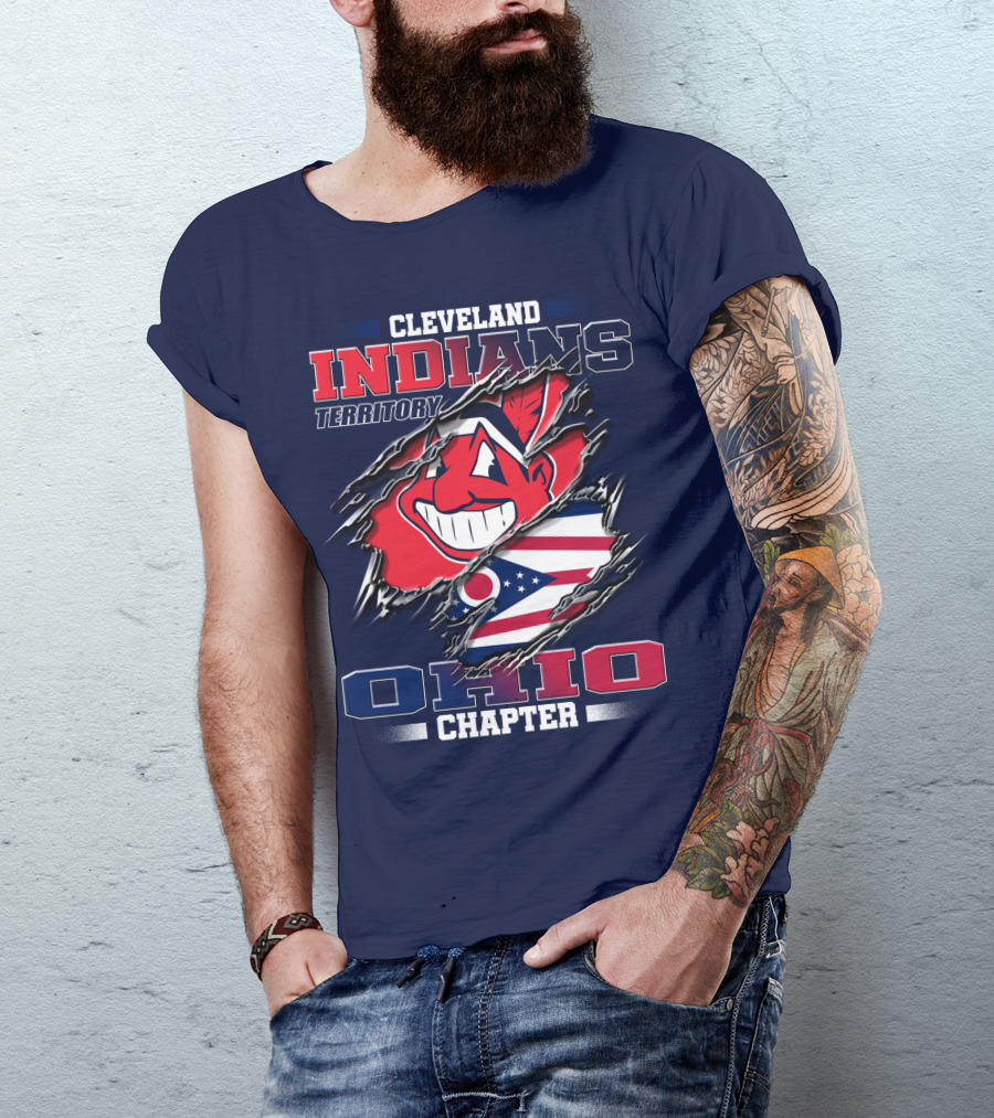 Cleveland Indians Territory Ohio Chapter T-Shirt