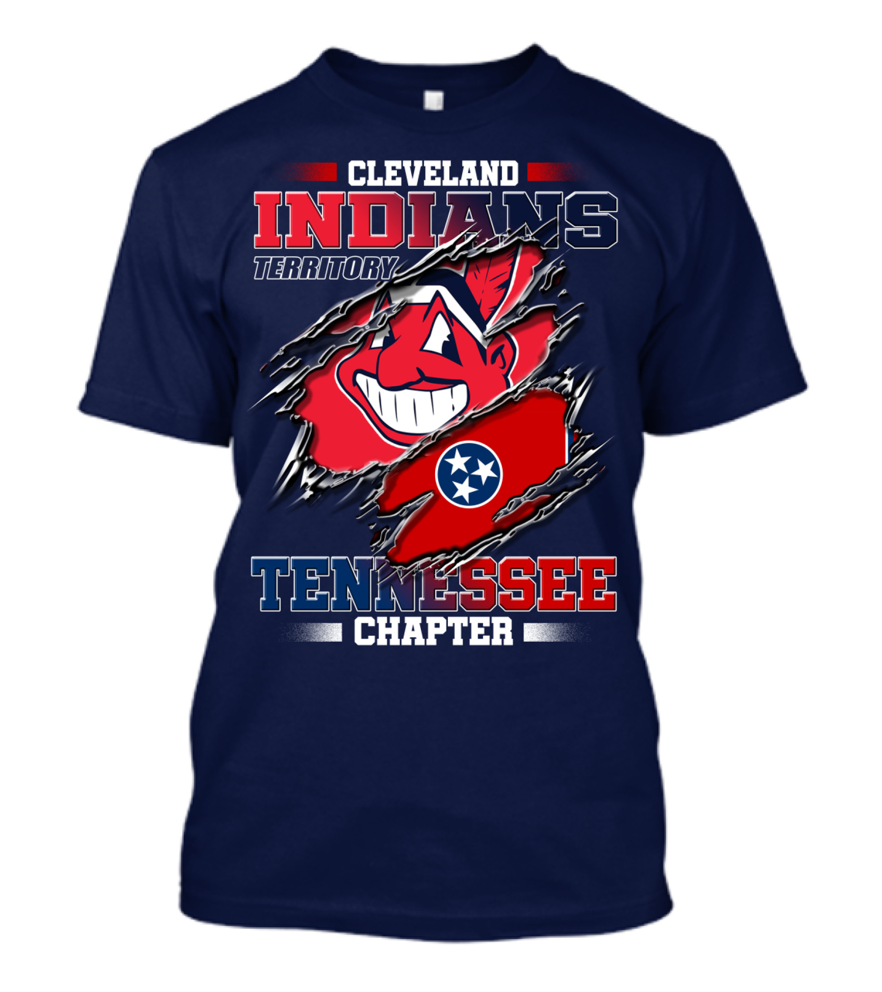 Cleveland Indians Territory Tennessee Chapter T-Shirt