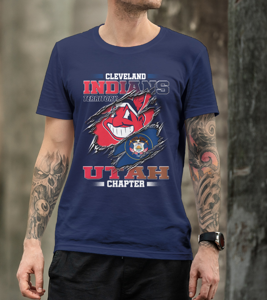 Cleveland Indians Territory Utah Chapter T-Shirt
