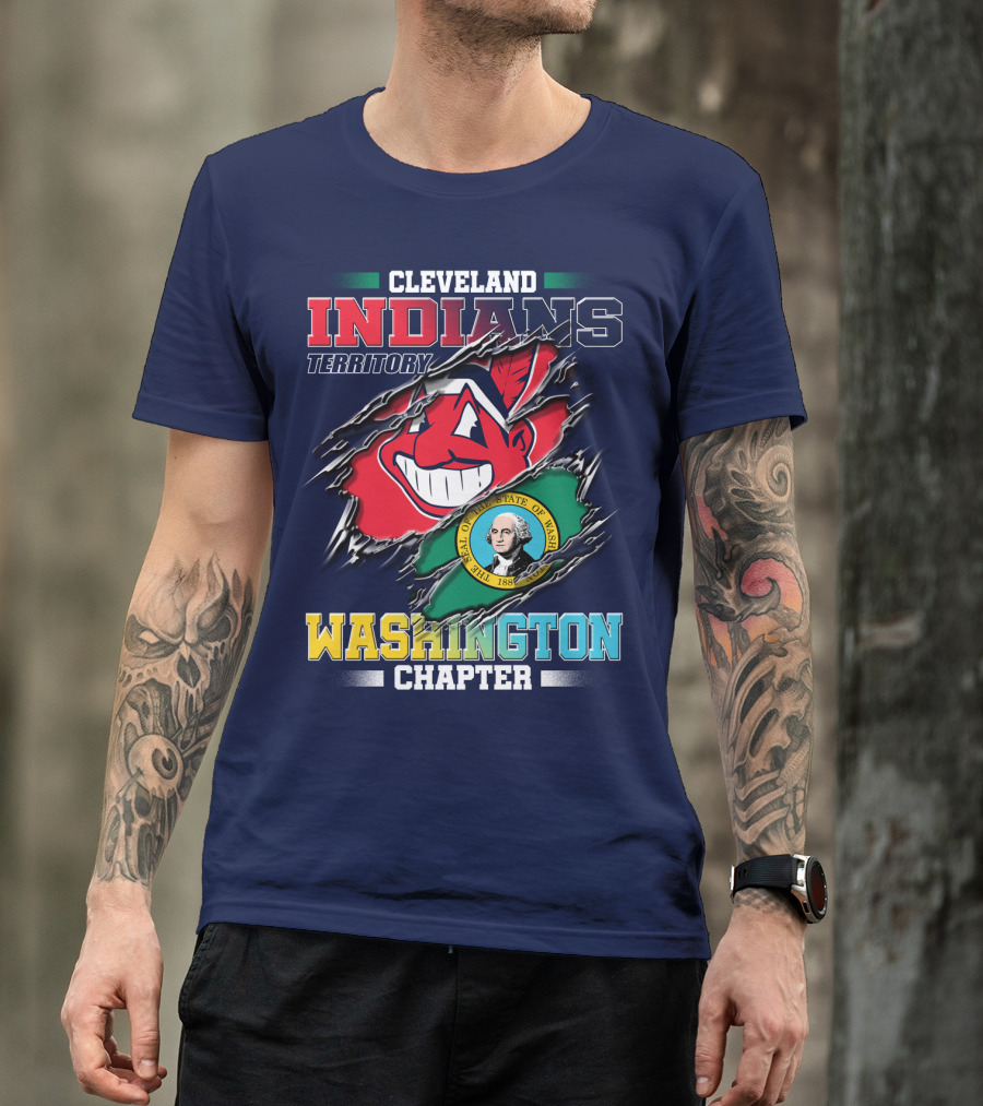 Cleveland Indians Territory Washington Chapter T-Shirt