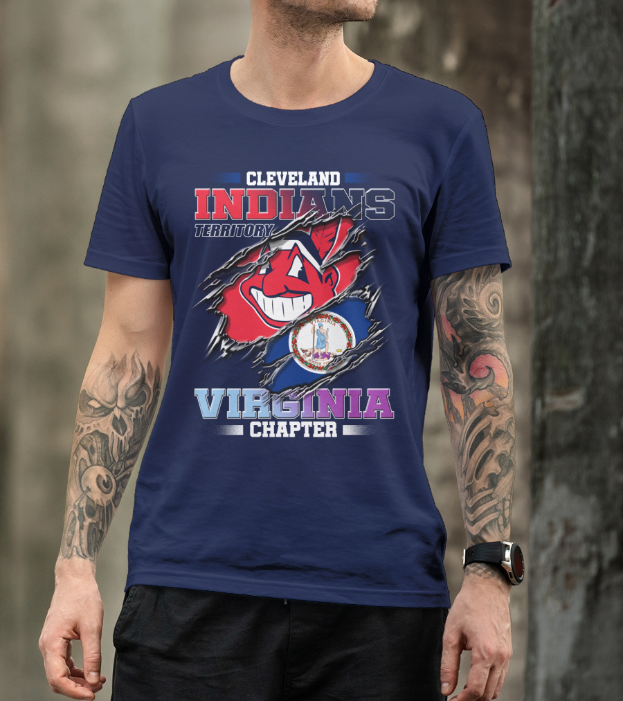 Cleveland Indians Territory Virginia Chapter T-Shirt