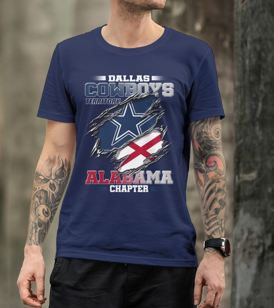 Dallas Cowboys Territory Alabama Chapter T-Shirt
